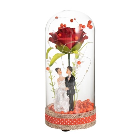 The nightlight "Bridegroom and Bride" LED from batteries LR44 8x8x19 cm Risalux-6