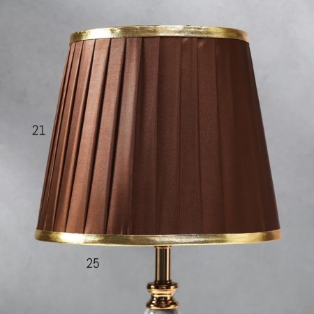 HELP lamp 16141/1 E27 40W white-gold 25x25x44 cm Risalux-3
