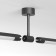 Decorative flexible stand with ELEKTROSTANDARD, MODULE SYSTEM, 65x65x161 mm, black color