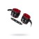 OCHs with red edging Pecado BDSM, skin, black