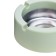 Ash for home, for cigarettes and sticks. D-9 cm, h-3.5 cm, green