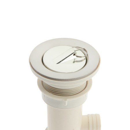 Siphon for washing Accoona A469-1, 1 1/2 ", D = 70 mm, with overflow, with corrugation-4