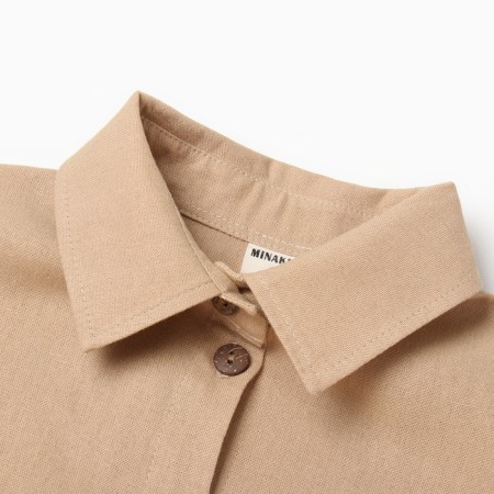 Combine Women Minaku: Casual Collection Beige Color, Rr. 46-5