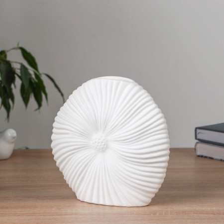VAZA Ceramics Table "Gisbert" 19 cm, white-2