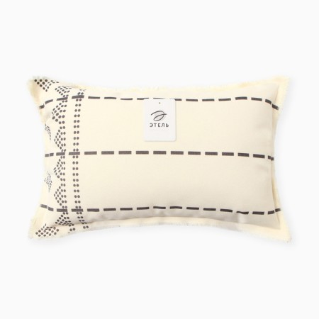 Pillow Ethel "dashed" 30*50 cm, 100% cotton-3