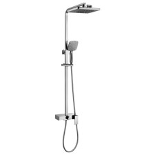 Shower mixer Lemark LM7005C, with the upper shower, color chromium