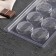 Form for chocolate and sweets "Zigzag", 8 cells, 22 × 11 cm, color transparent color