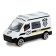 Metal “Police” machine, scale 1:64, Mix color, on a blister