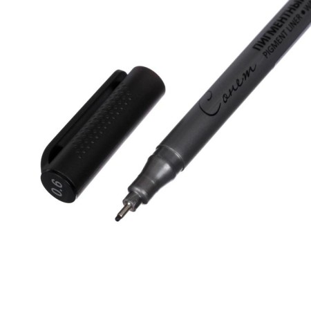 Capillary pen for drawing ZHK "Sonnet" Liner 0.6 mm, Black, 2341649-1
