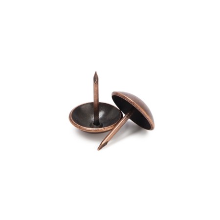 Tundra nails, decorative, 19x22 mm, copper, 50 pcs-9