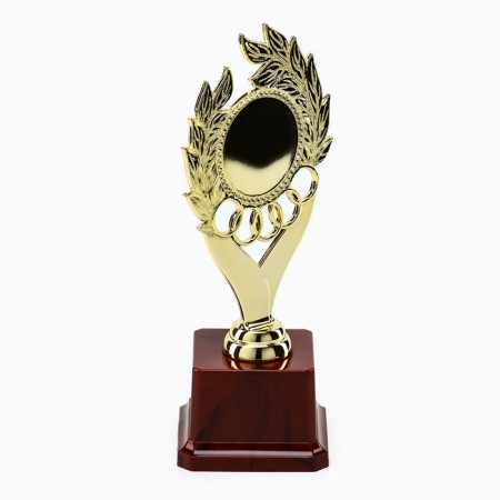 Cup award figure, gold, plastic stand 22 x 9.7 x 7.5 cm-1
