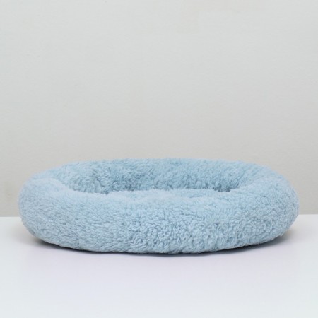 Lynchik for dogs and cats "Coos", soft fur, 45 x 35 x 11 cm, blue-3