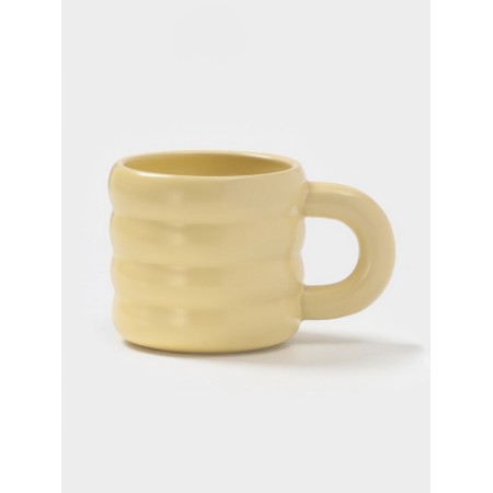 Tea couple of Dolyana "Zephyr", 350 ml, ceramics, yellow-3