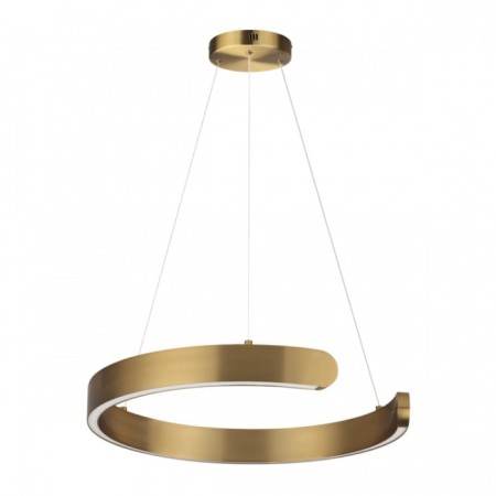 Lumber Lumion lamp. Indie, 28W, LED, 400x400 mm, brass color