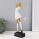 Polystone souvenir "Golphist" white-gold 12x11x32.5 cm