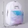 School youth backpack, lightning department, n/pocket, "happiness", white, 33x13x37