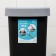 Garbage container "Twin", 25 l, color gray color