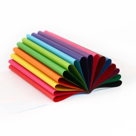 Color paper, A4, 16 sheets, 16 colors, non -nominated, bilateral, on paper, 48 g/m², princesses-2