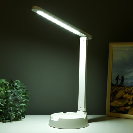 Table lamp "Office" LED 3 modes 5W USB white 15.5x30x36 cm Risalux-2