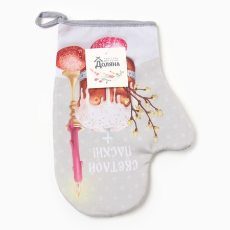 Mittens-Object of the Dolyan "Easter" 20x28 cm, 35% HL, 65% PE, Vatin 250 g/m2-3