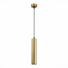 Suspension lamp ST LUCE. ST151.303.01. 1x50 W, GU10, 5.4x5.4x29 cm, golden color