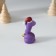 Souvenir Polystone "Violet snake" MIX 4x3x5 cm