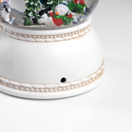 Figure LED “Magic skating rink”, 20x10.5 cm, music, aah3, usb, glow warm white-3