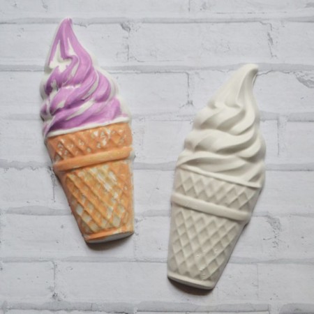 Figure for coloring with the suspension "Horn Ice Cream" 10x4x2cm-1