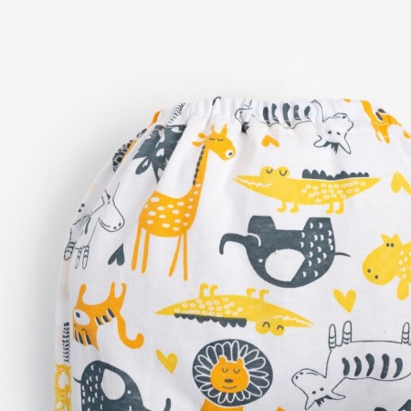 Children's sliders, white/animals, height 68 cm-1