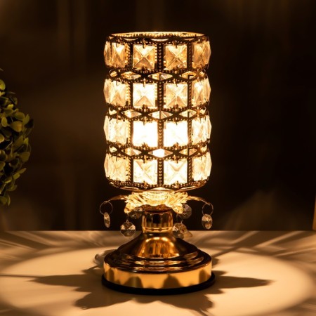 Lamp 16017/1 G4 20W gold 10.5x10.5x23.5 cm Risalux-4