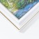 Photo frame 30x40 281g white with gold (plastic screen)