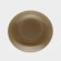 Plate plate of glass Ambiante eclipse, D = 25 cm, brown color