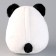 Soft toy "Panda" with heart, 25 cm