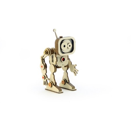 Wooden designer "Robot Flash"