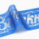 Set of ribbons "Graduate", silk blue foil, 5pcs