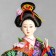 Collection doll "Geisha with a sakura branch" 40 cm