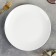Porcelain plate lunch with a thickened edge Wilmax Olivia Pro, D = 25.5 cm, white color