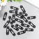 Loop for the picture, photo frames metal (set 20 pcs) black 3.9x1.2 cm