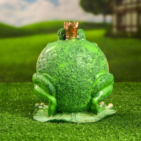 Garden figure "Fruit fat with crown" 20x17cm-2