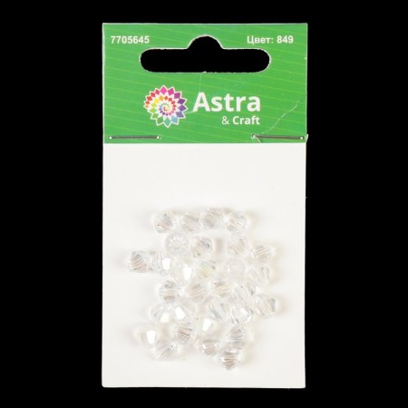 Glass beads 6 mm (set 30 pcs)-2