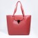 Bag Women's Tout with zipper, burgundy color