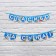 Garland on the tape "Thank you for the son!", Length 215 cm