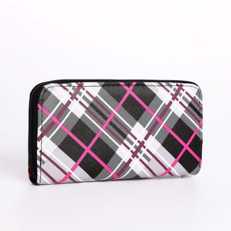 Women's wallet with lightning, black color-1