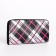Women's wallet with lightning, black color