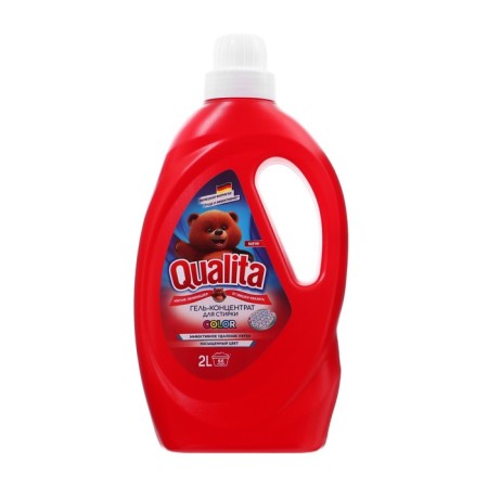 Concentrated Qualita washing gel for colored linen, 2 l
