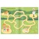 IQ block with tasks "Labyrinths", 24 pp., 12 × 17 cm, blue tractor