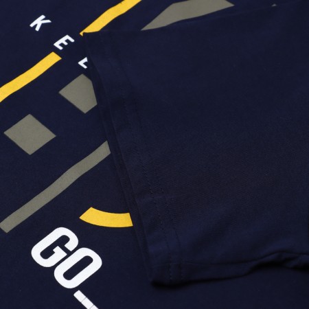 Male T-shirt "Keep", dark blue color, size 50-2