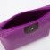 Lightning cosmetic bag, lilac color