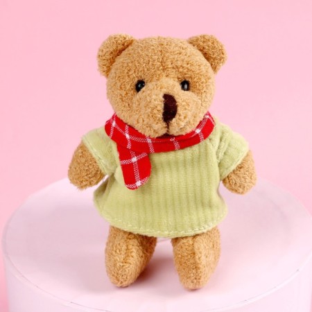Soft toy "I love you", Bear, Mix Colors-3