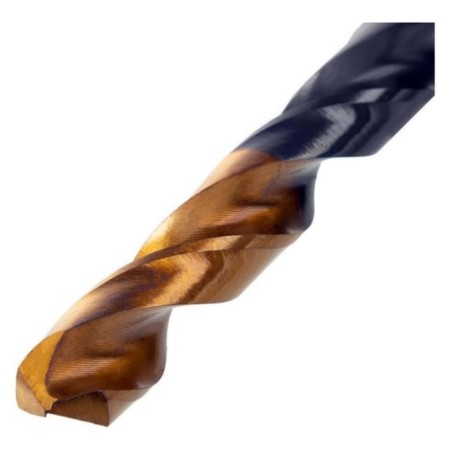 Drill Denzel 717220, 8.5 mm, HSS-Tin, Golden Tip, 8 pcs.-2